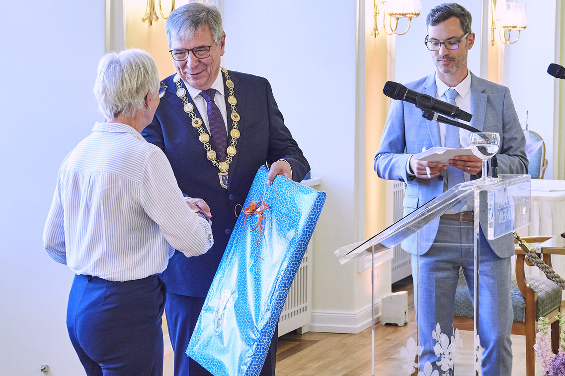 50 yıllık kardeş şehir Wiesbaden-Fondettes