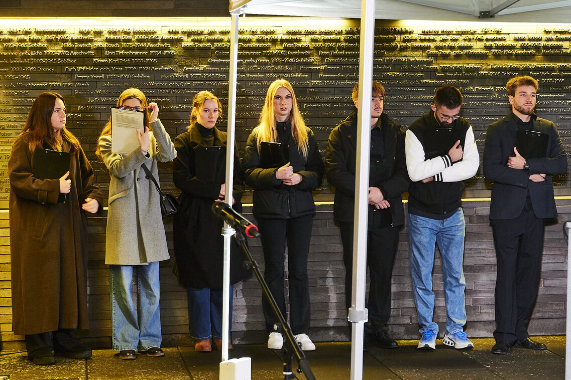 Conmemoración de los pogromos de noviembre de 1938