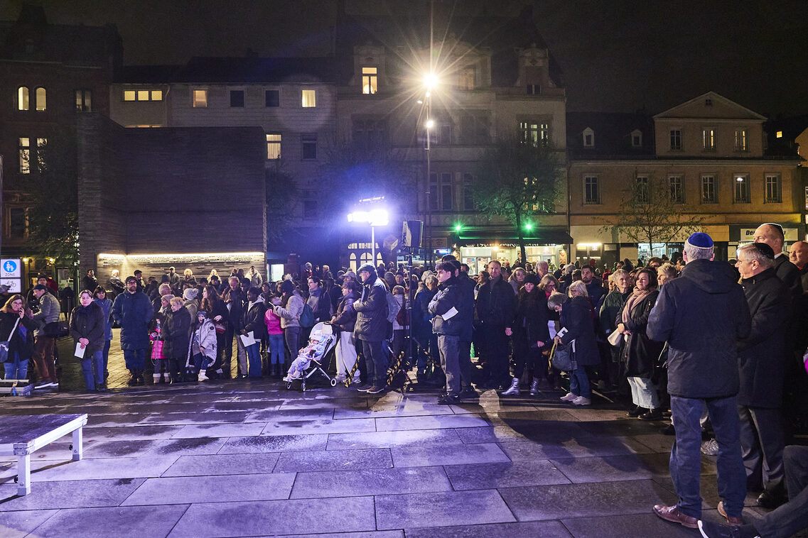 Conmemoración de los pogromos de noviembre de 1938