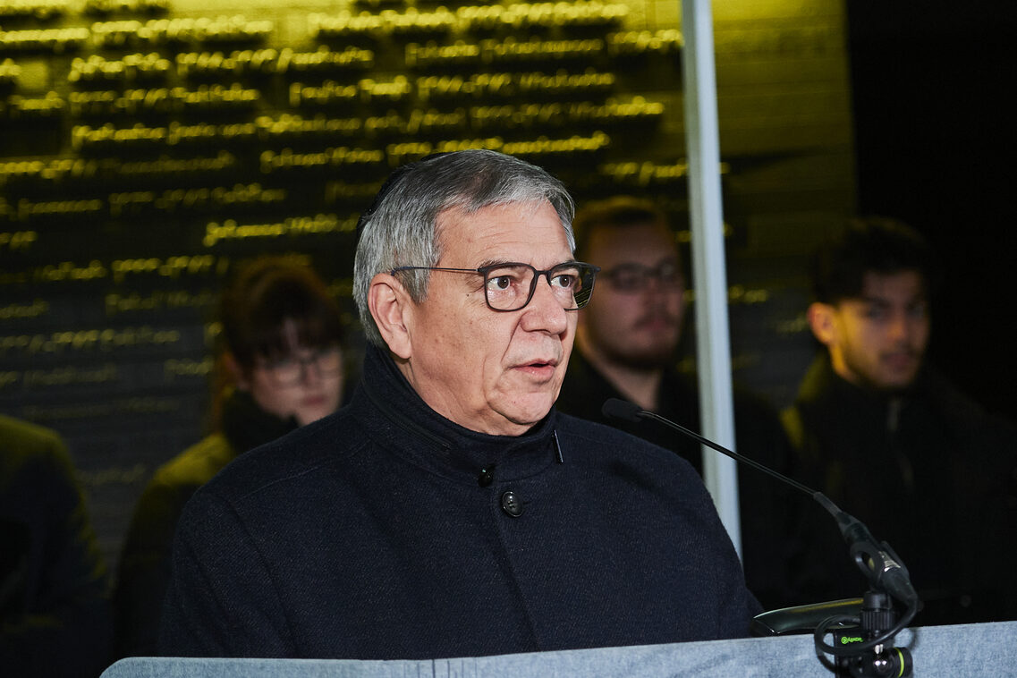 Conmemoración de los pogromos de noviembre de 1938/Alcalde Gert-Uwe Mende