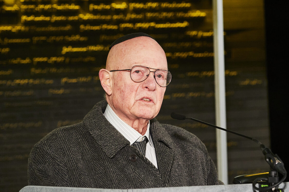 Gedenkstunde Novemberpogrome 1938/Dr.Jacob Gutmark