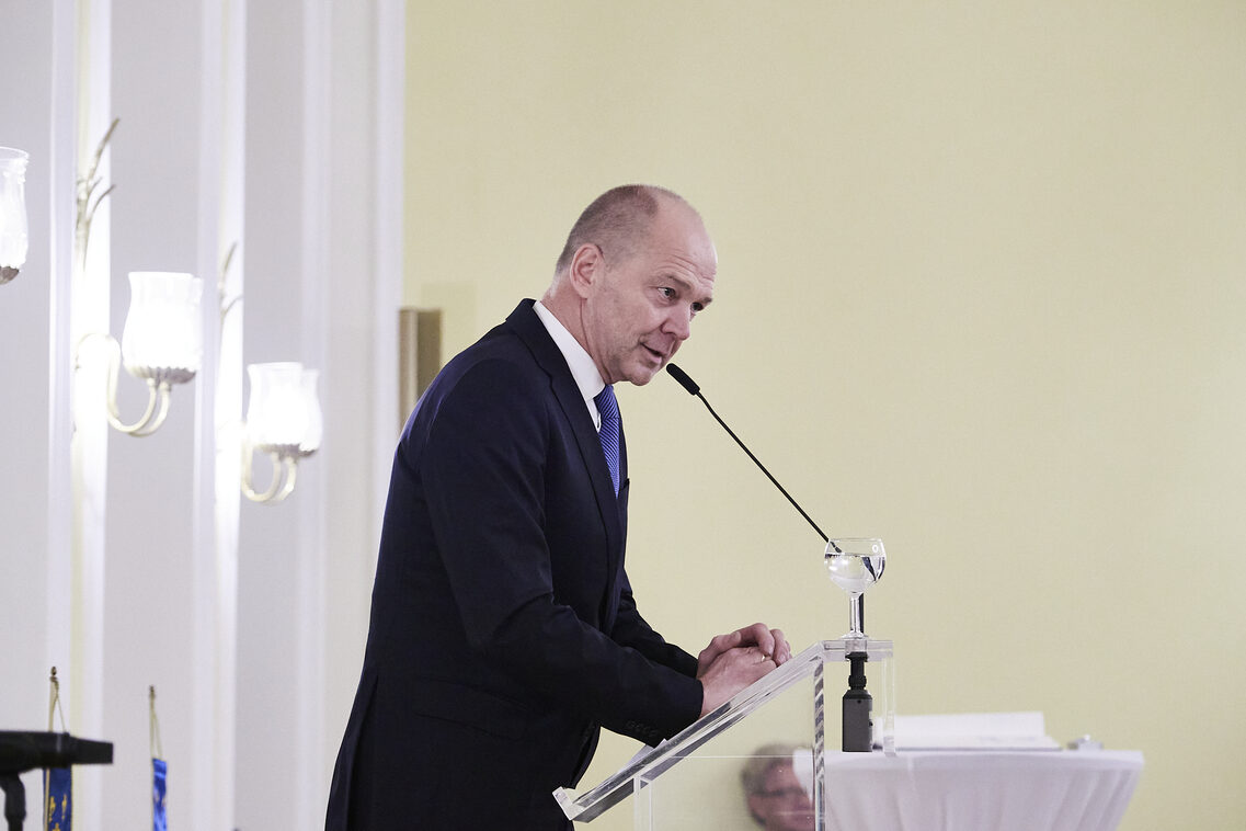 Entrega del Premio a la Integración 2025/Consejero municipal Dr. Gerhard Obermayr