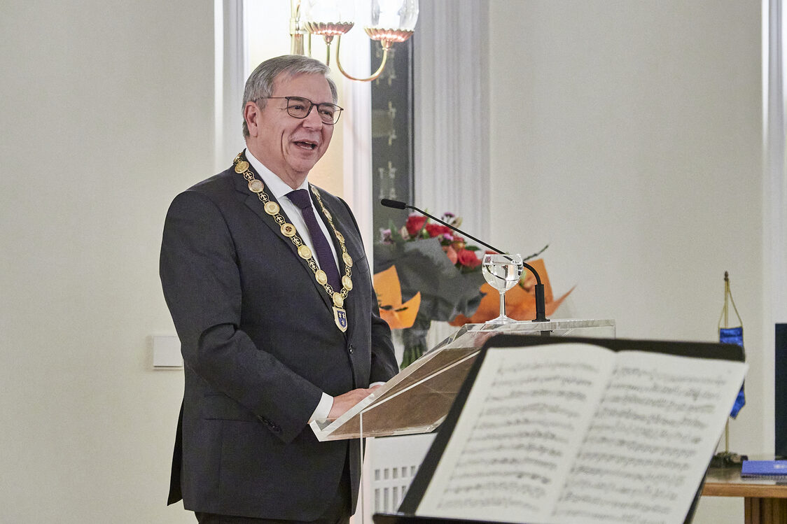 Verleihung des Kulturpreises 2025/Oberbürgermeister Gert-Uwe Mende