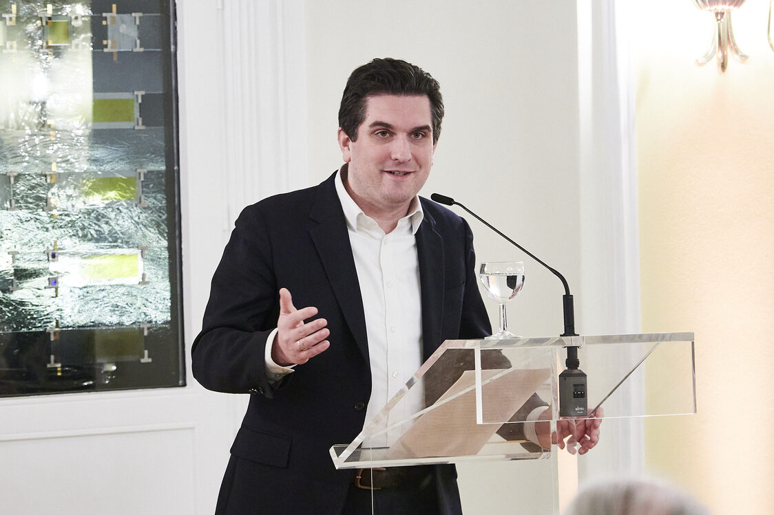 Verleihung des Kulturpreises 2025/Kulturdezernent Dr.Hendrik Schmehl