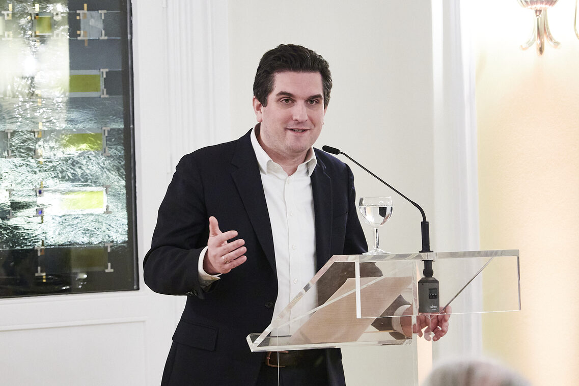 Presentación del Premio Cultura 2025/Director de Asuntos Culturales, Dr. Hendrik Schmehl