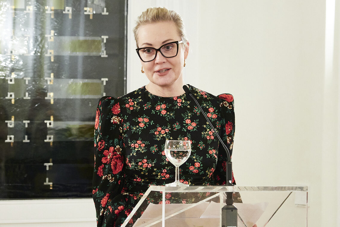 Verleihung des Ludwig-Beck-Preises/Preisträgerin Julia Nawalnaja