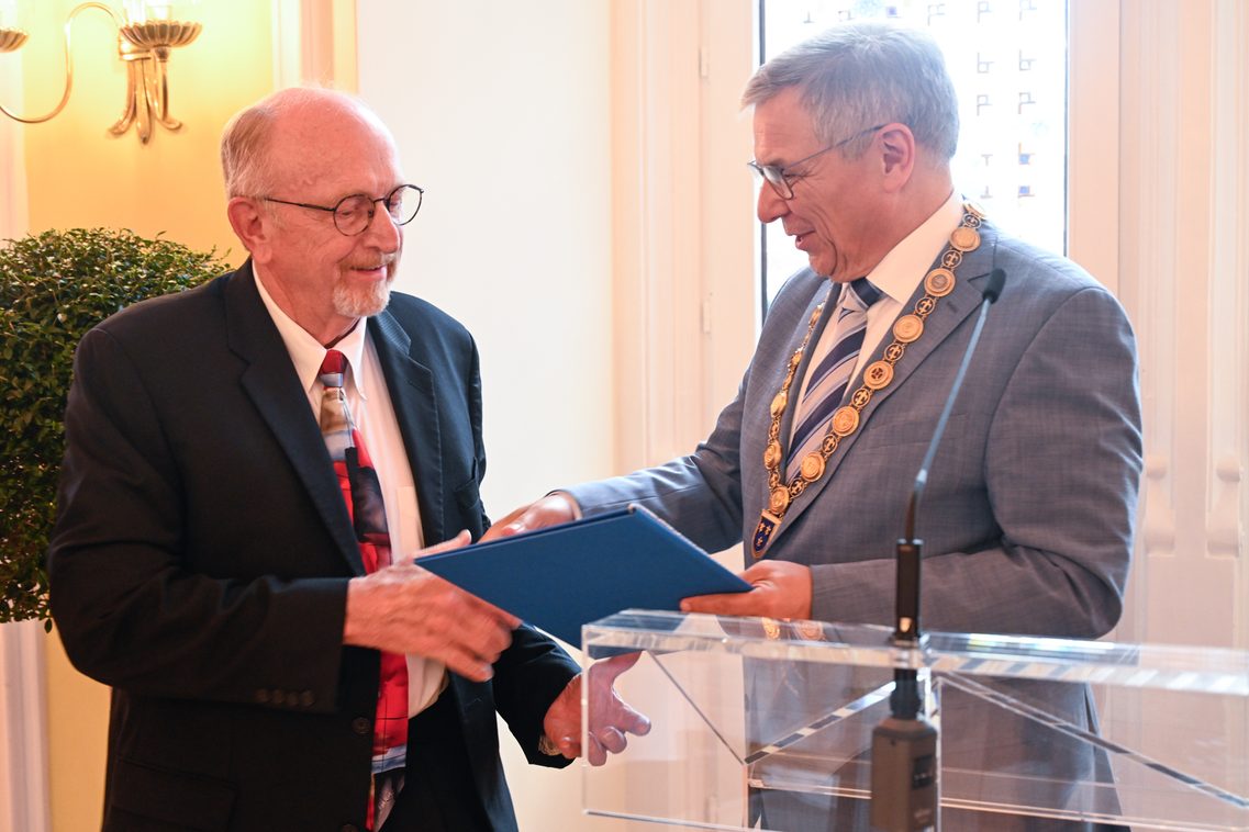 The 2026 Carol Nachman Award Ceremony, attended by, among others, Mayor Gert-Uwe Mende.