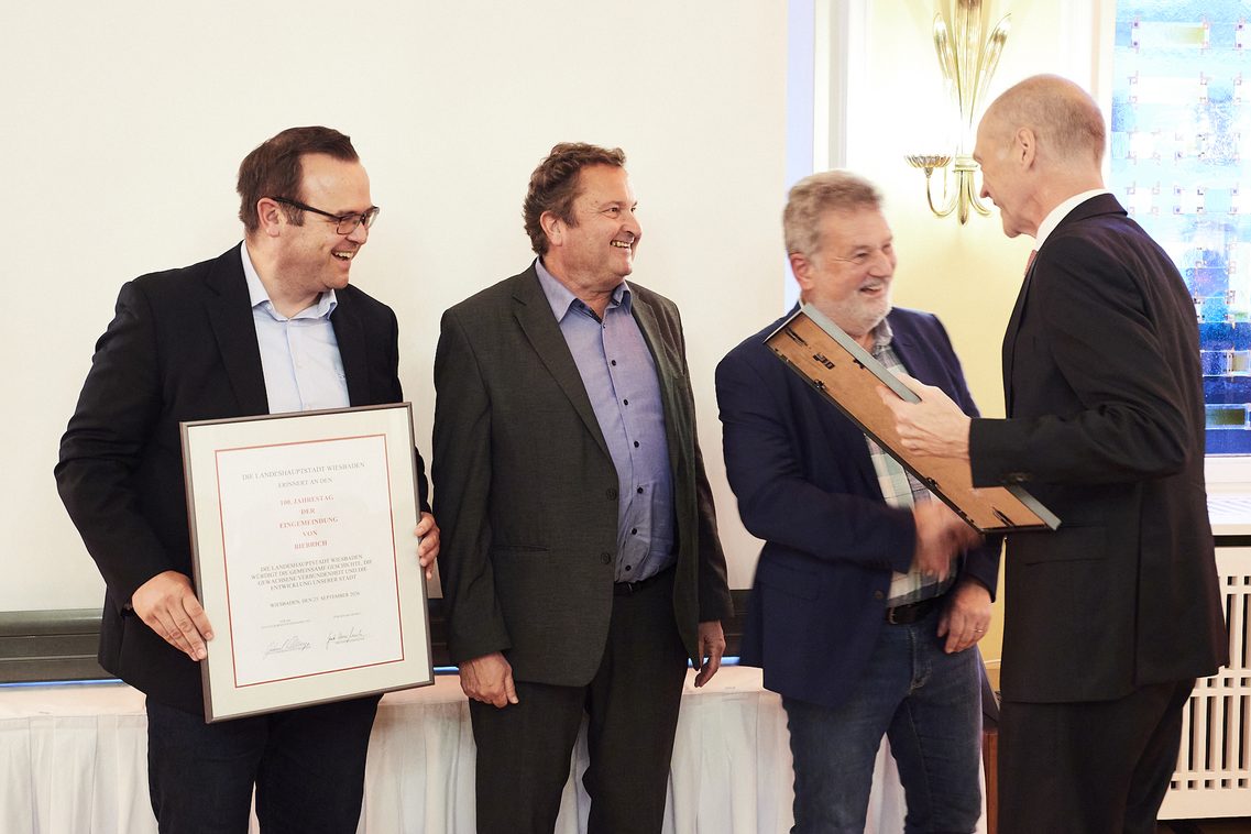Festakt zum 100.Jubiläum der Eingemeindung von Biebrich,Schierstein und Sonnenberg