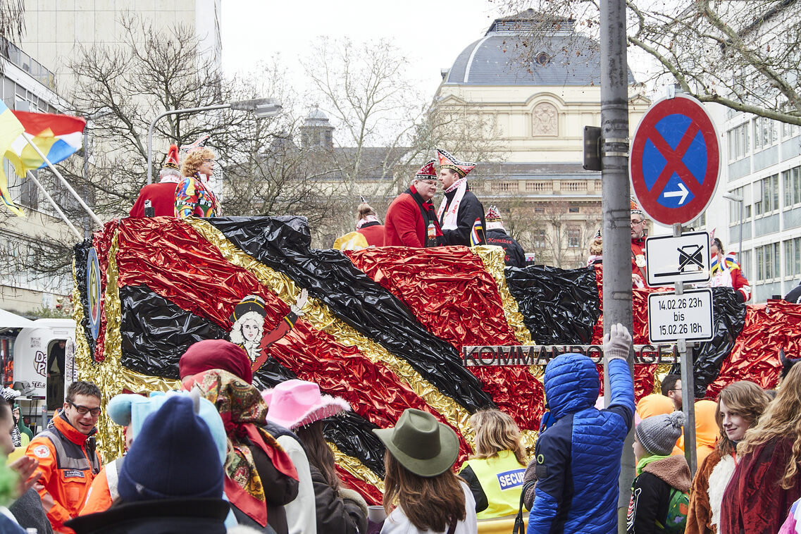 Desfile del domingo de carnaval de Wiesbaden 2026