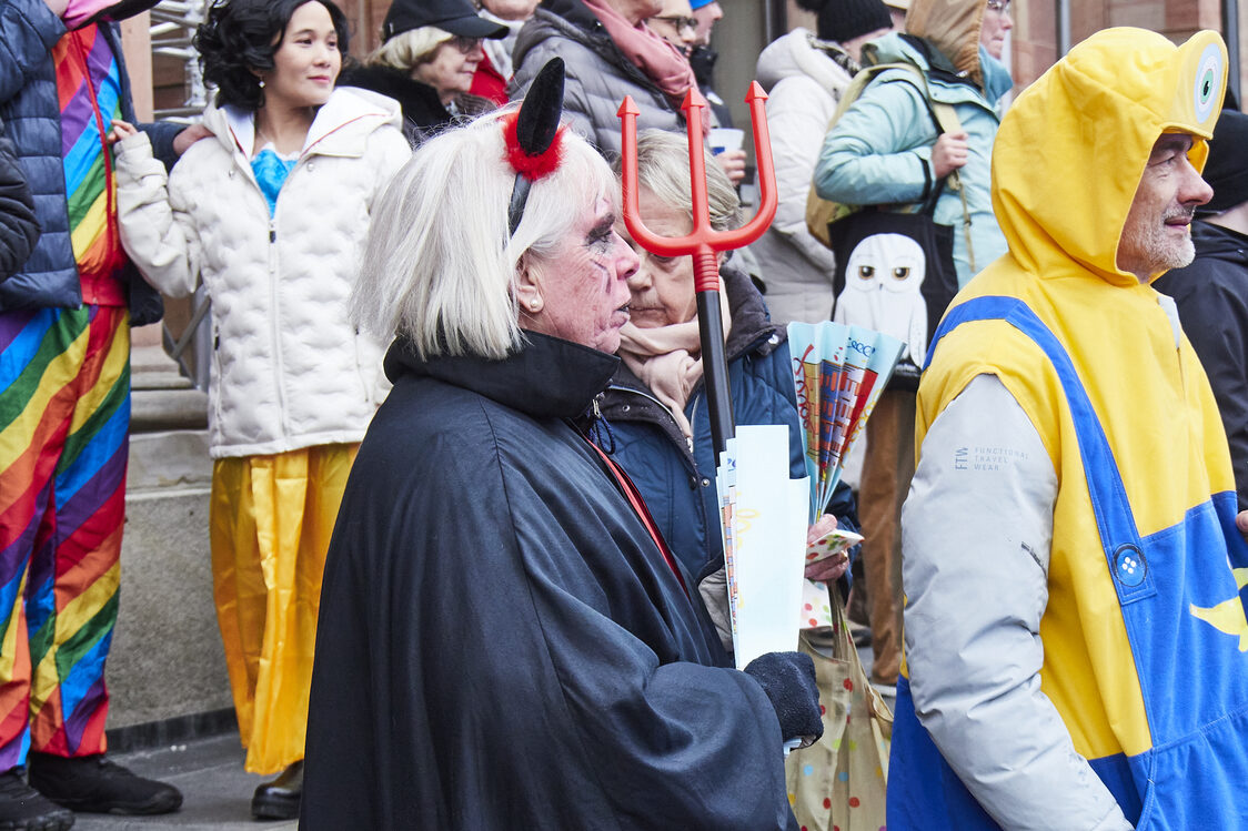 Kinderumzug und Sturm aufs Rathaus