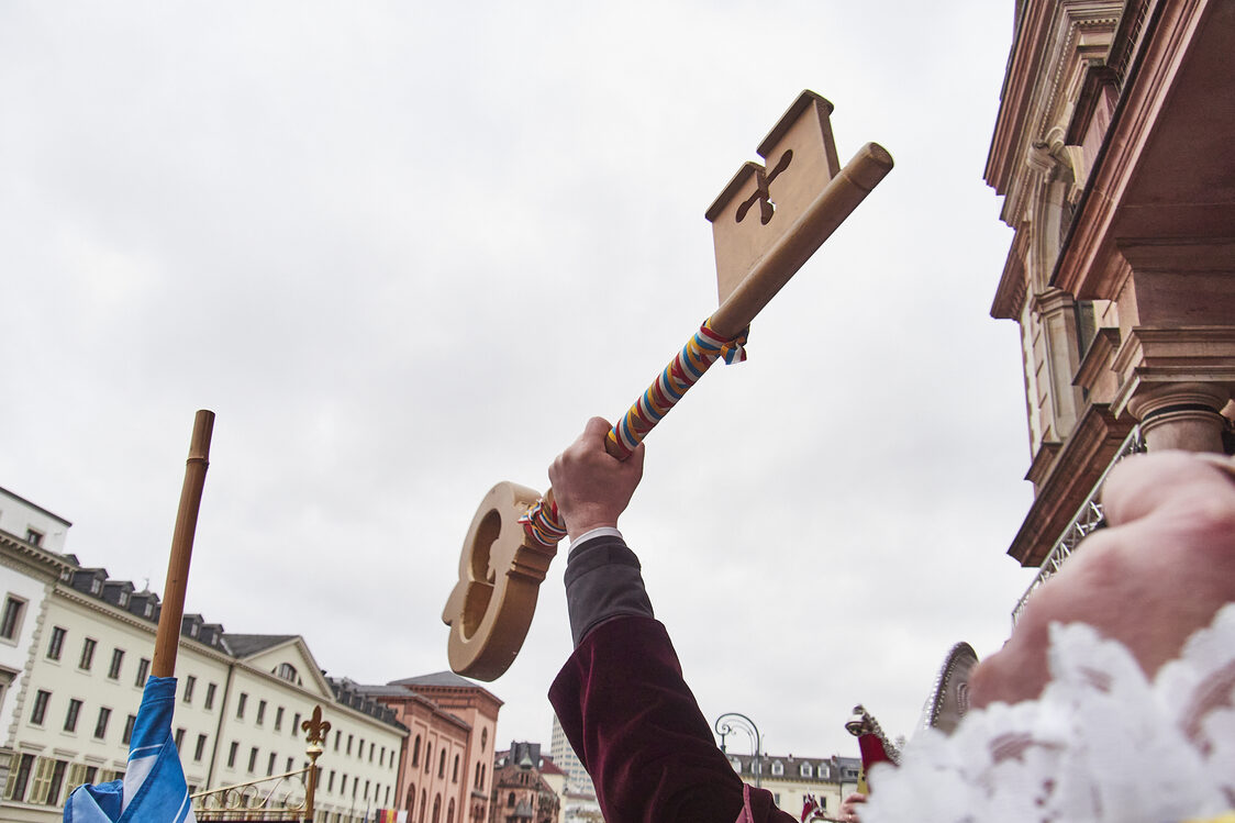 Kinderumzug und Sturm aufs Rathaus