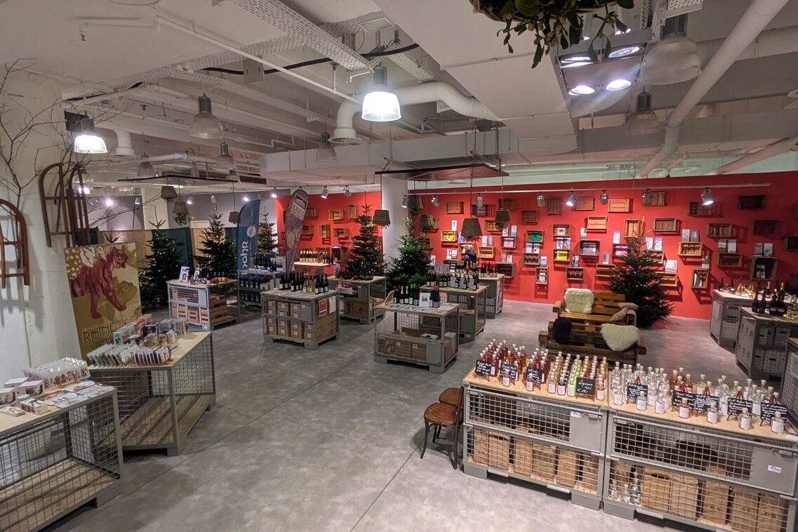 Adventsmarkt im ehemaligen SportScheck