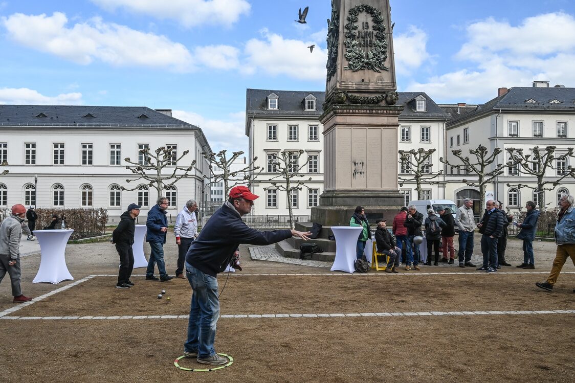 Otwarcie sezonu kortów do gry w bule