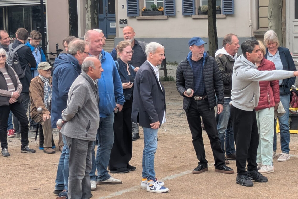 Boulebahn auf dem Luisenplatz