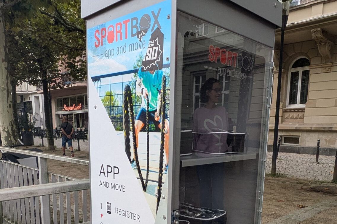 Boulebahn auf dem Luisenplatz