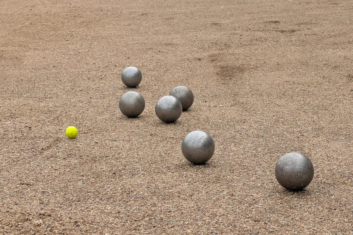 Boulebahn auf dem Luisenplatz