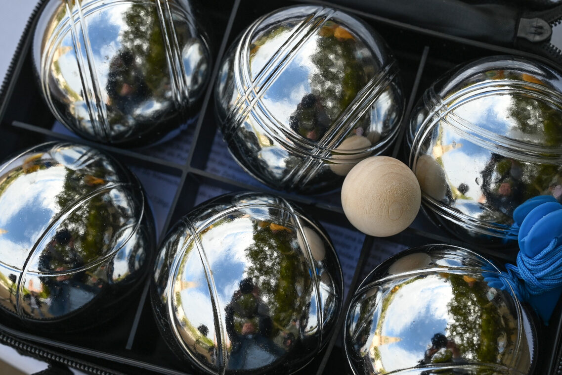 Boulebahn auf dem Luisenplatz