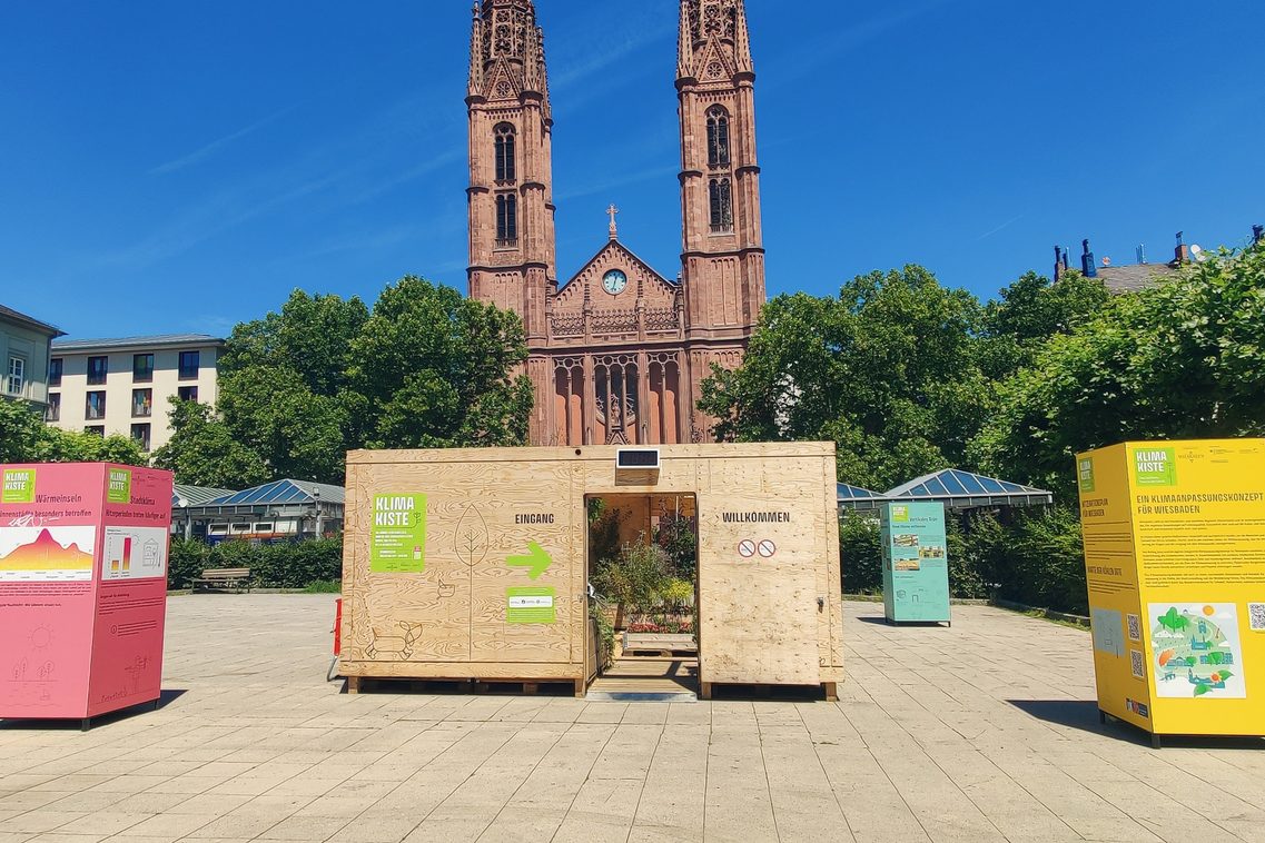 Cutia climatică din Luisenplatz