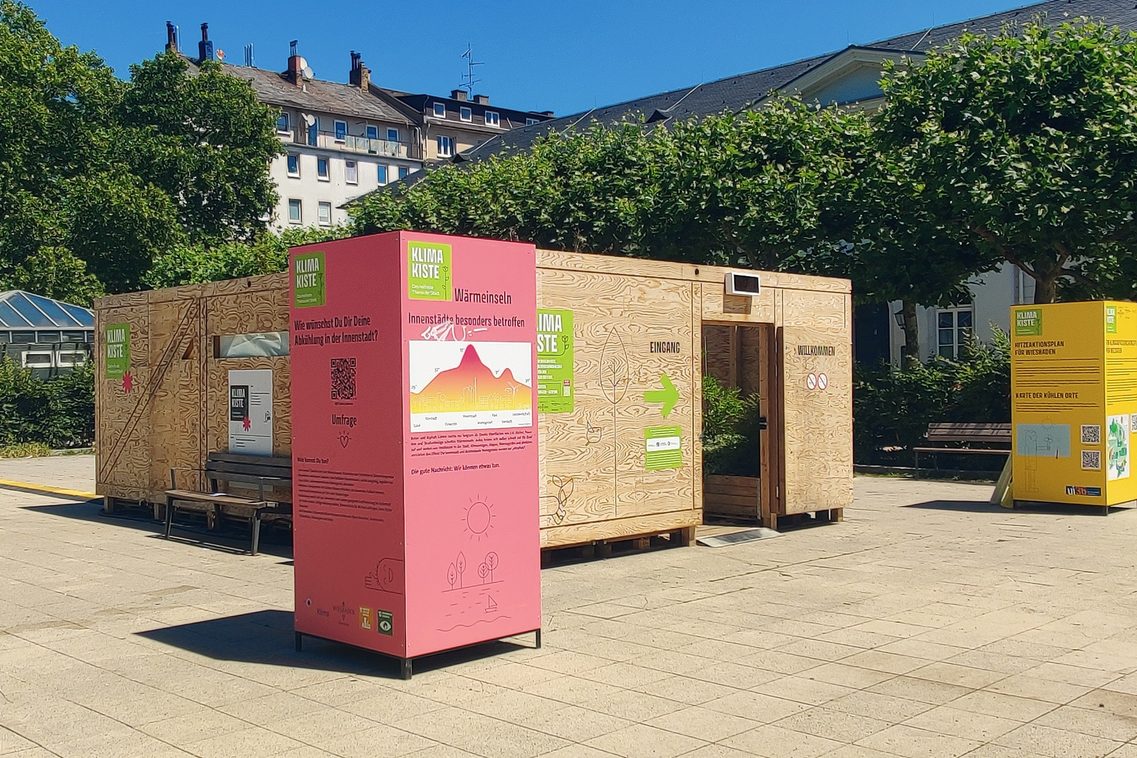 Cutia climatică din Luisenplatz