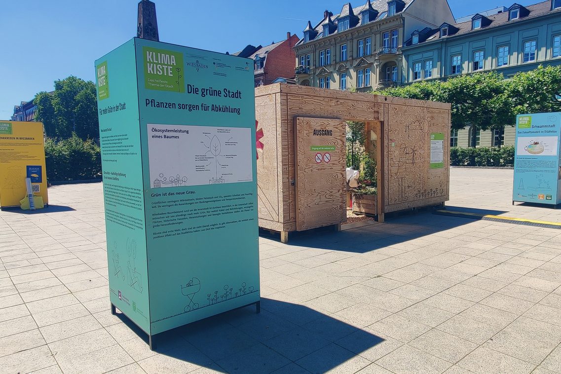 Cutia climatică din Luisenplatz