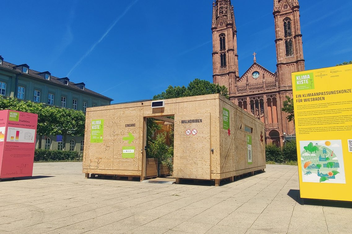 Cutia climatică din Luisenplatz