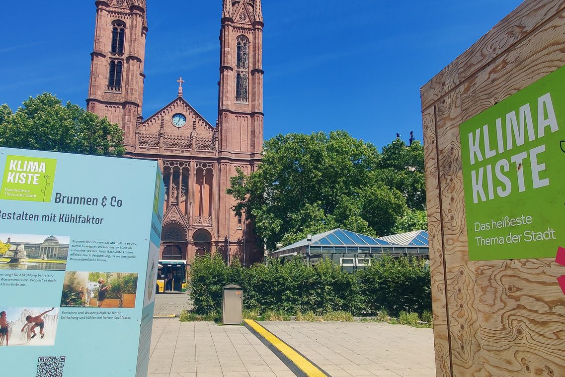 Cutia climatică din Luisenplatz