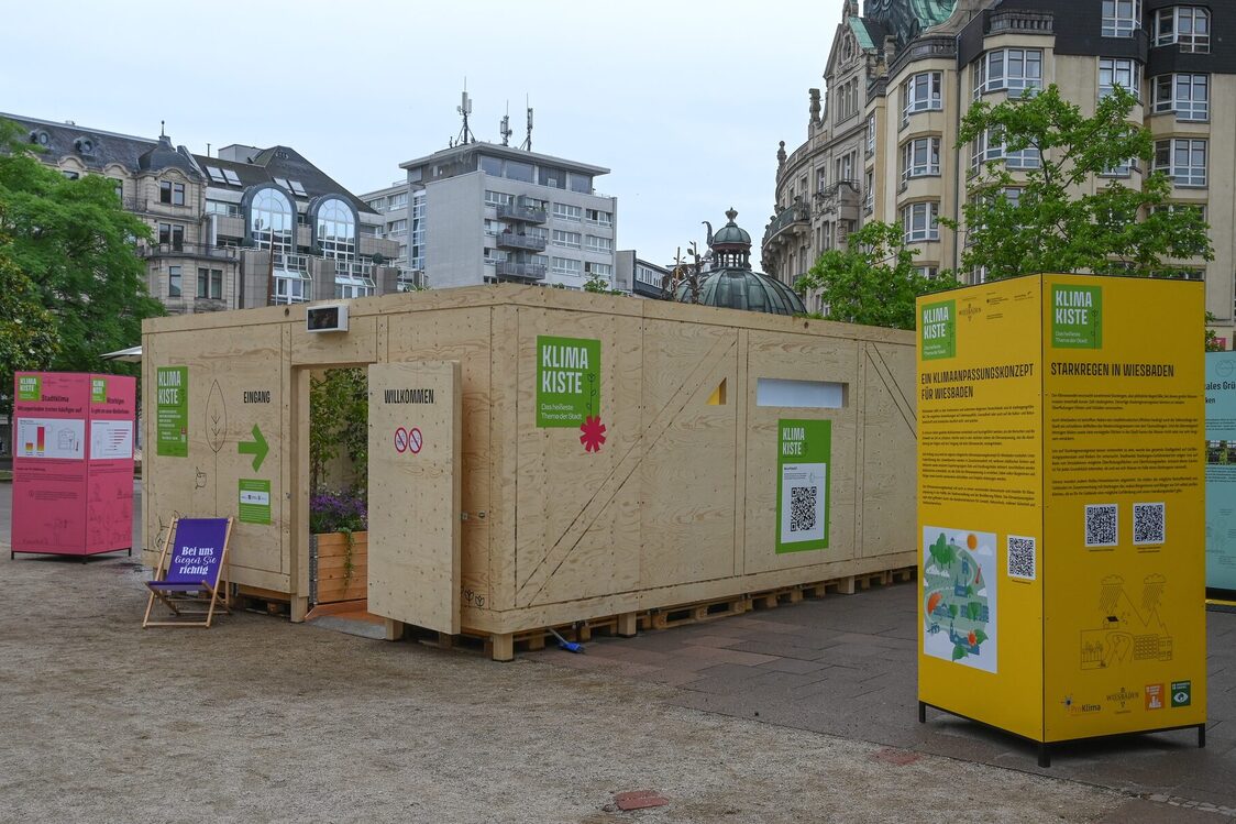 Cutie climatică în Wiesbaden