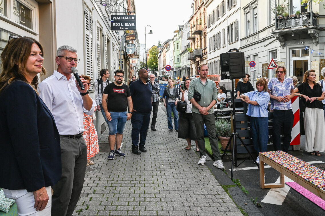 Eröffnung der neugestalteten Nerostraße