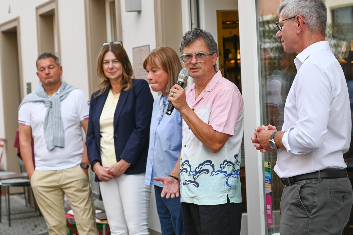 Eröffnung der neugestalteten Nerostraße