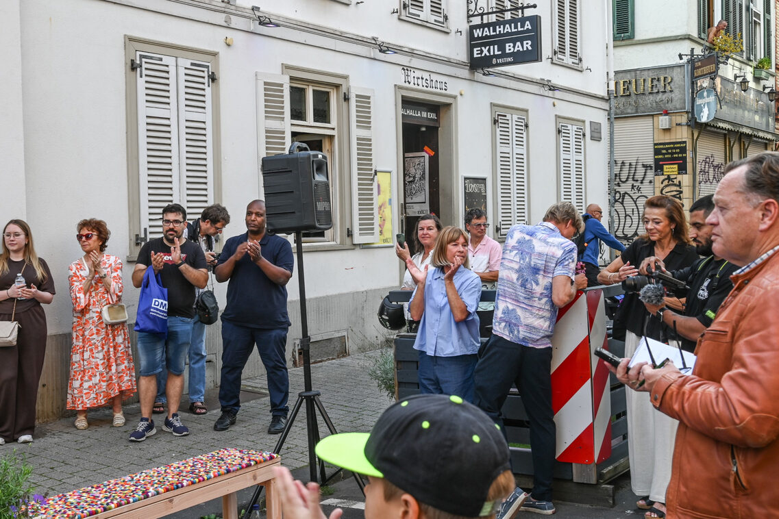 Eröffnung der neugestalteten Nerostraße