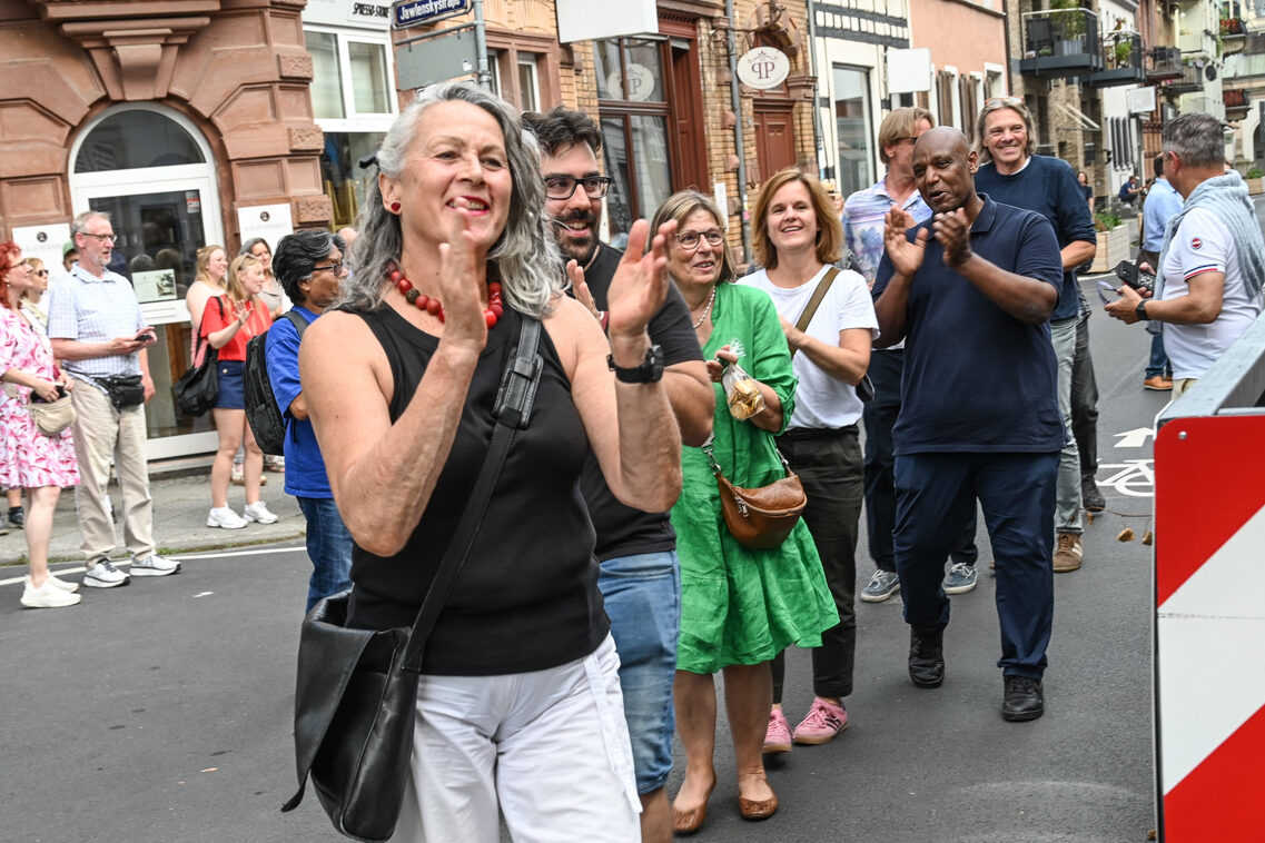Eröffnung der neugestalteten Nerostraße