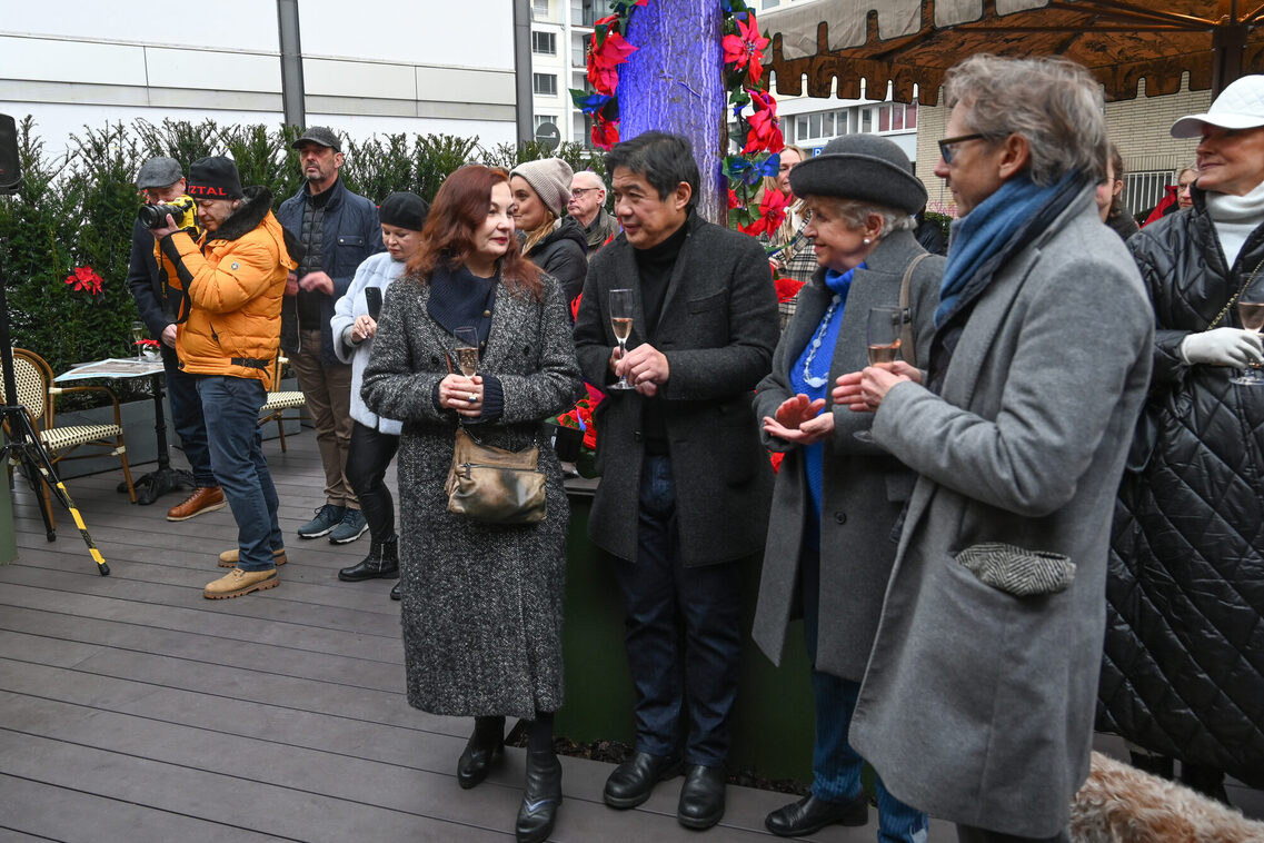 Eröffnung des umgestalteten Platzes in der Spiegelgasse