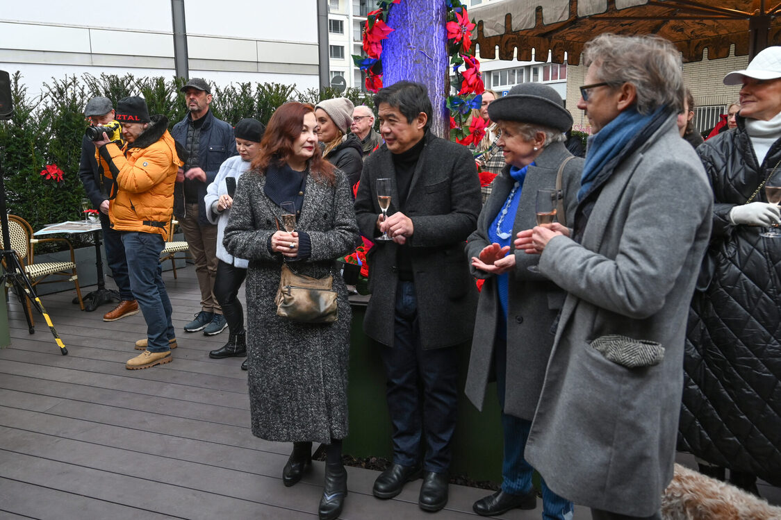 Eröffnung des umgestalteten Platzes in der Spiegelgasse