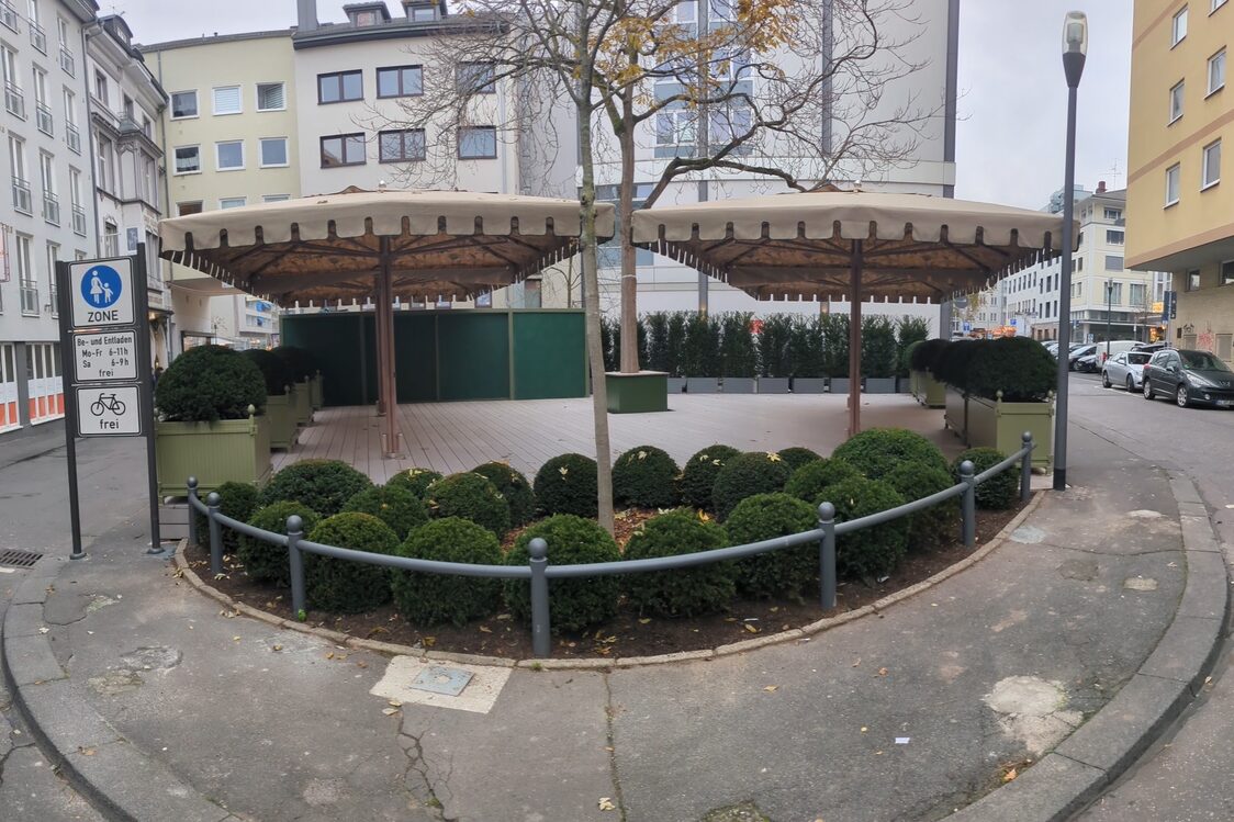 Platz in der Spiegelgasse