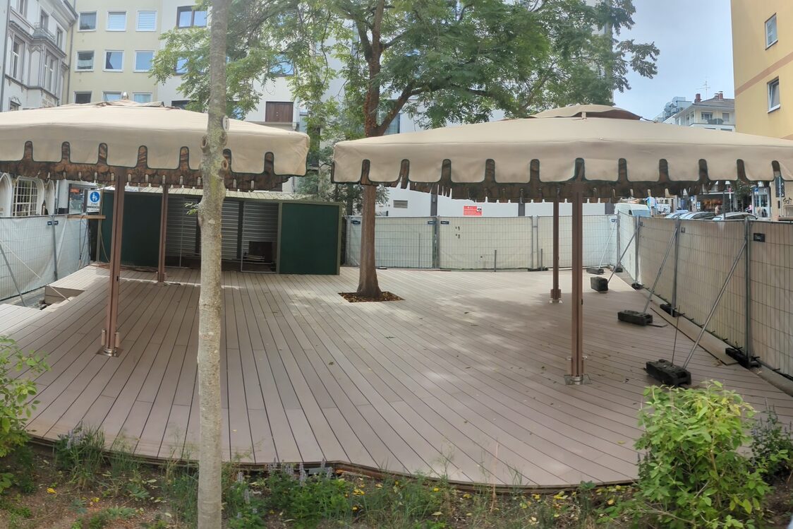 Platz in der Spiegelgasse