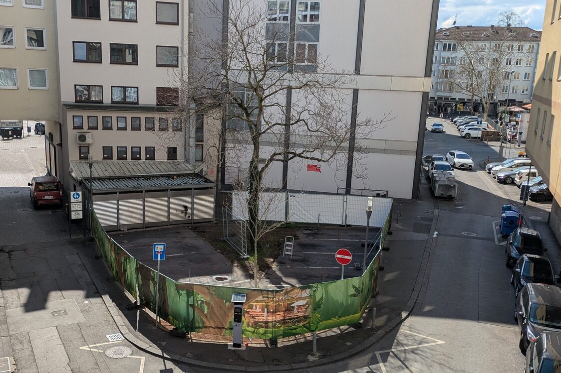 Platz in der Spiegelgasse