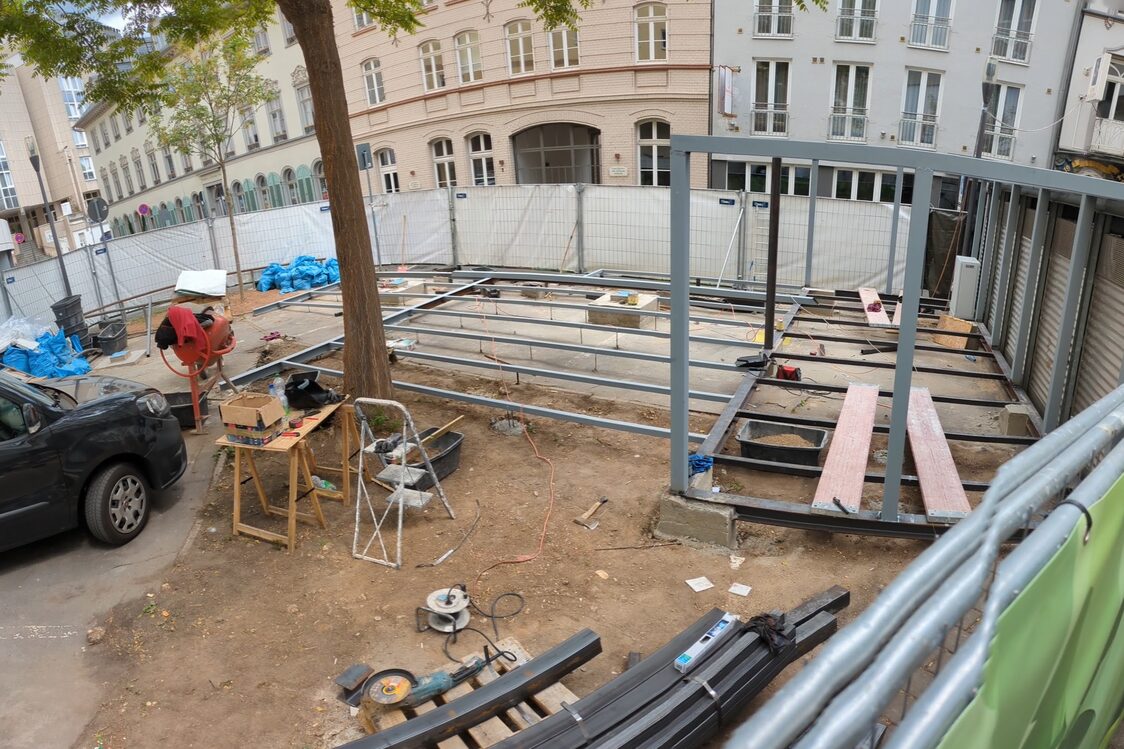 Platz in der Spiegelgasse