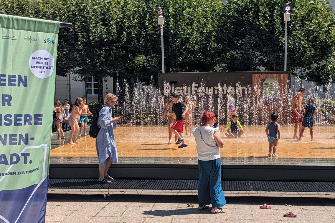 Wasserspielplatz Playfountain