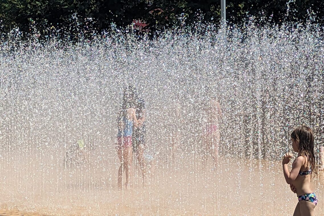 Wasserspielplatz Playfountain