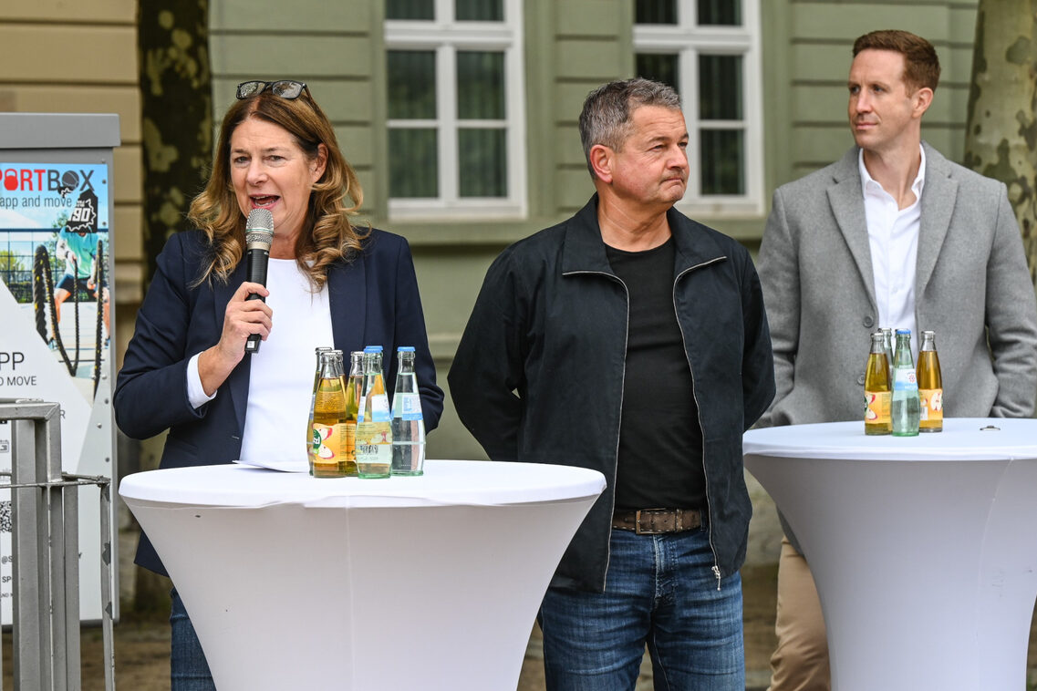 Boulebahn auf dem Luisenplatz