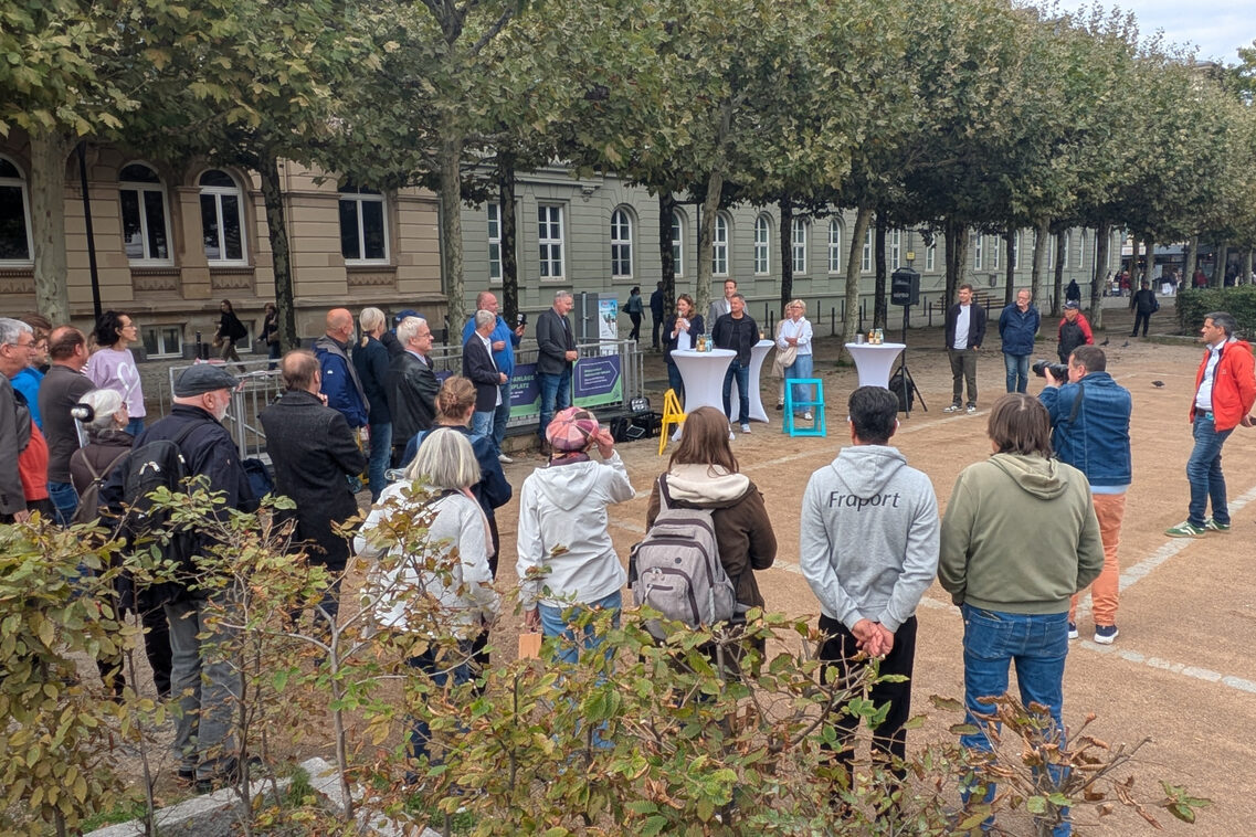 Boulebahn auf dem Luisenplatz
