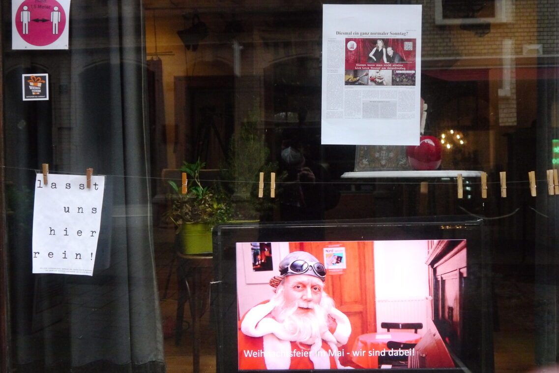 Schaufenster des Künstlerhaus 43.