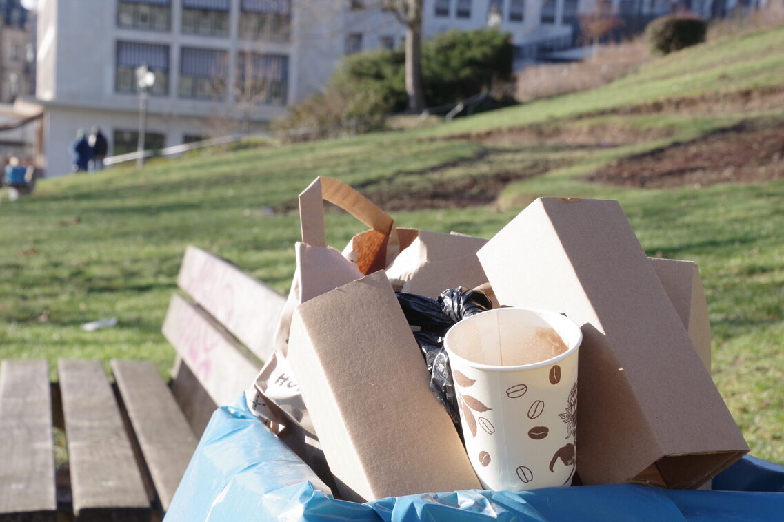 Bild von Dr. Katinka Fischer, die To-go-Kultur hinterlässt ihre Spuren.