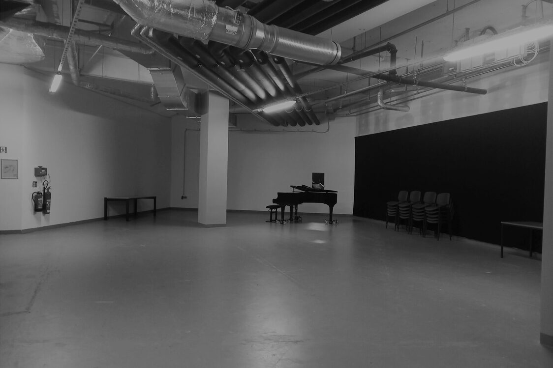 Blick in den Proberaum