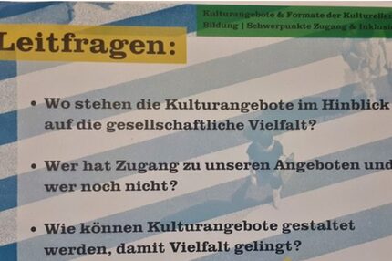 Leitfragen zu Kulturangebote & Formate