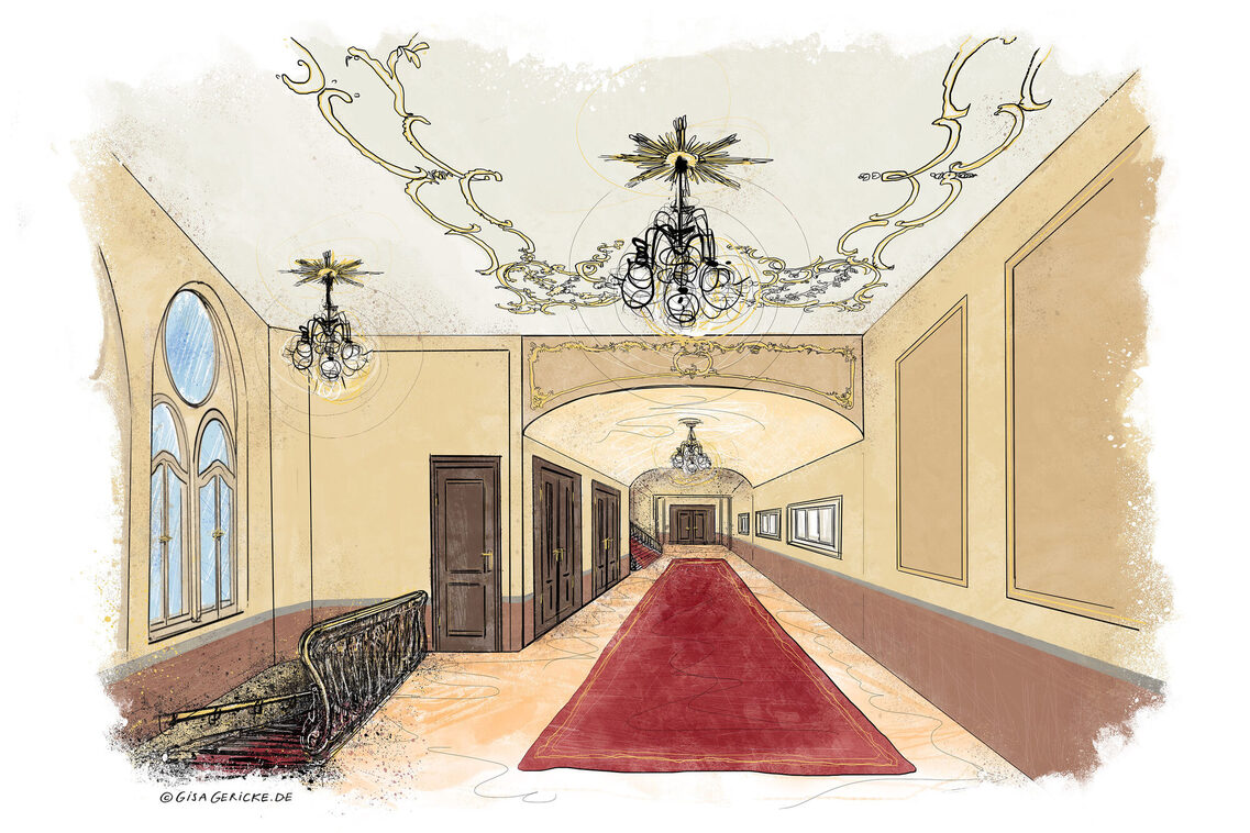 المدخل في عام 1950