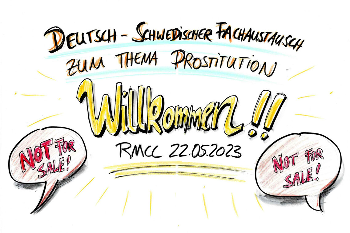 Visual Deutsch-Schwedischer Fachaustausch zum Thema Prostitution