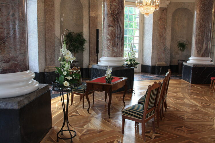 Salle des mariages du château de Biebrich