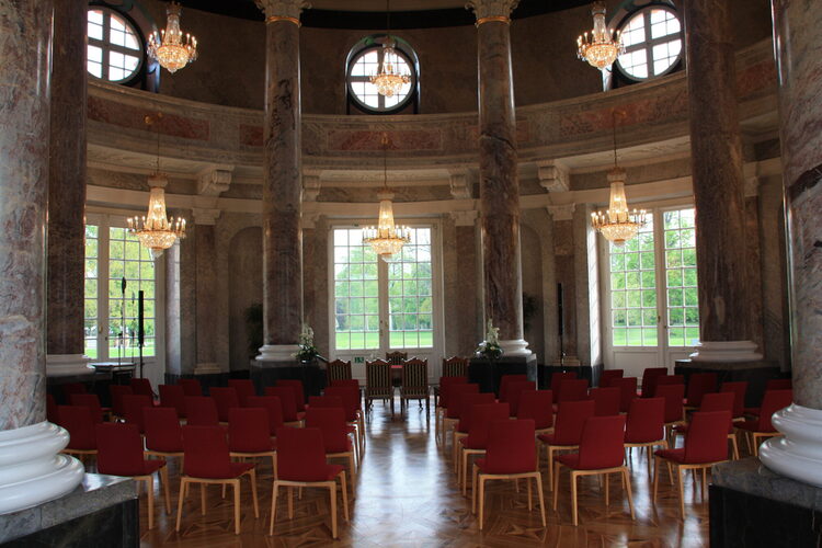 Salle des mariages du château de Biebrich