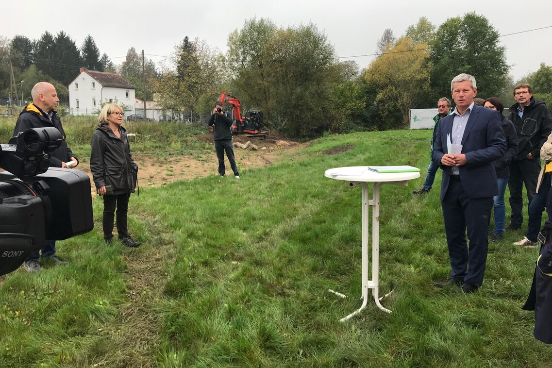 Відведення потоку Вельріцбах з Андреасом Коволем, керівником департаменту охорони навколишнього середовища